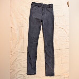 Abercrombie & Fitch Dark Gray Skinny Jeans